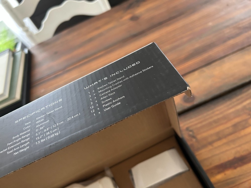Abovetek kitchen tablet stand(brand new)