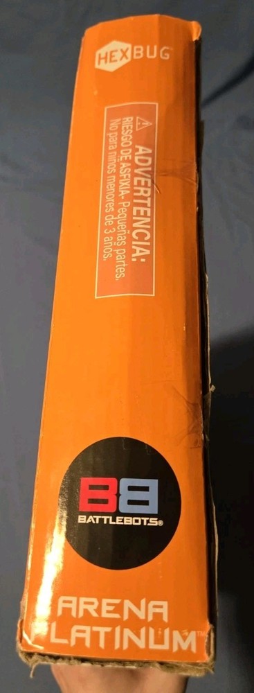 Rare HEXBUG BattleBots Arena Platinum – Multiplayer Robot Game *Missing Remotes*