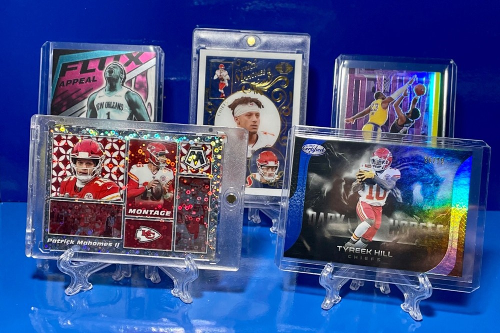 Card Stand - (5pc-Clear-Toploader) Card Display Stand