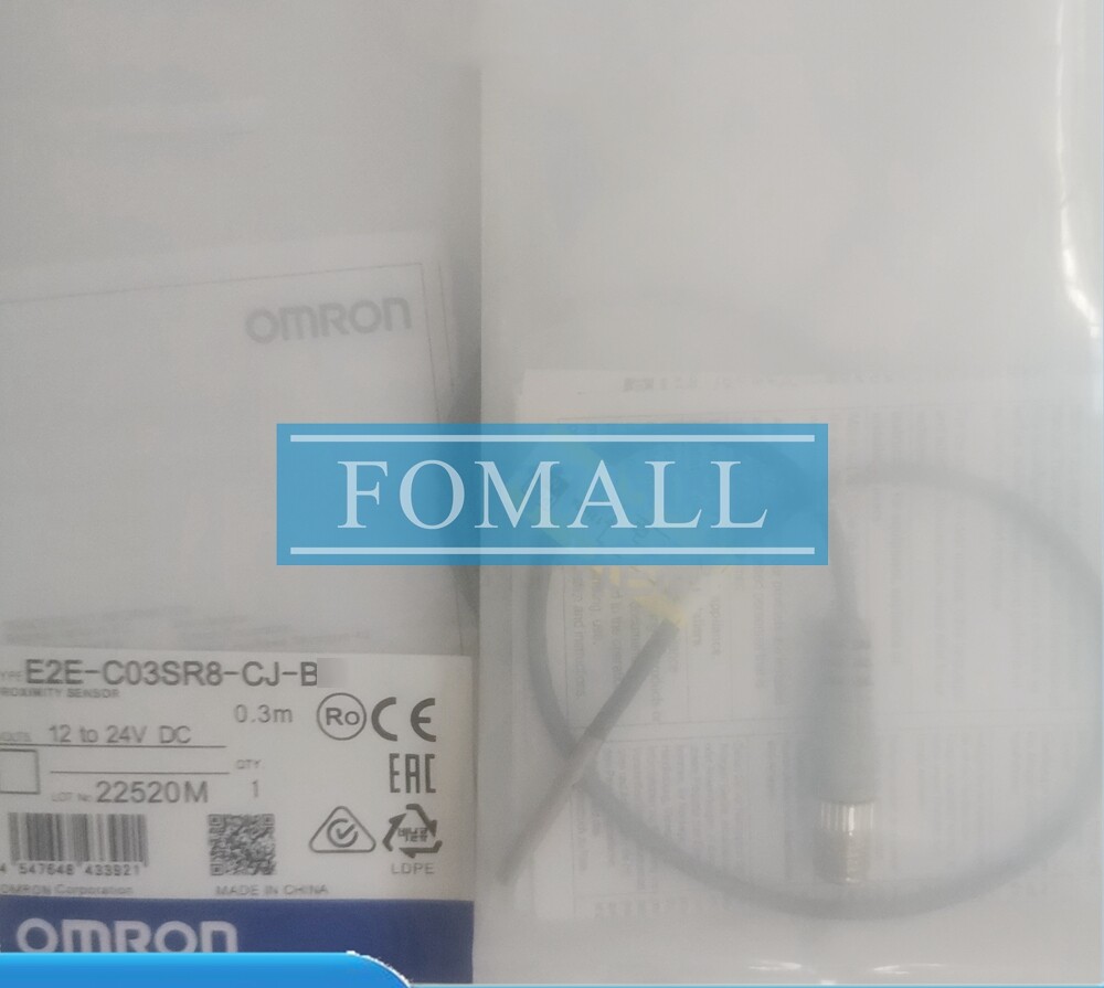 E2E-C03SR8-CJ-B2 1Pcs New For OMRON proximity switch sensor 0.3m