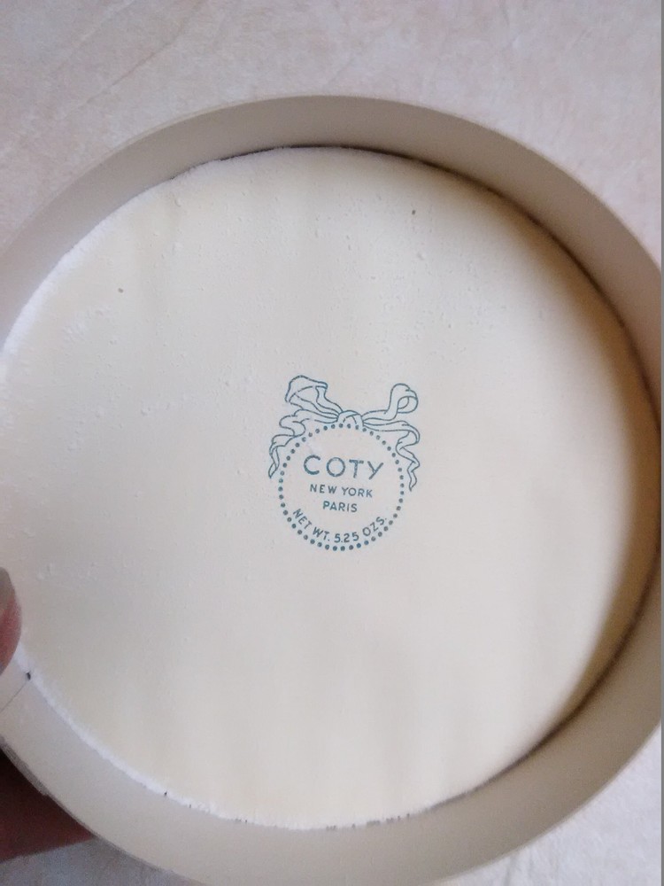 Vintage unopened Coty dusting powder - sealed