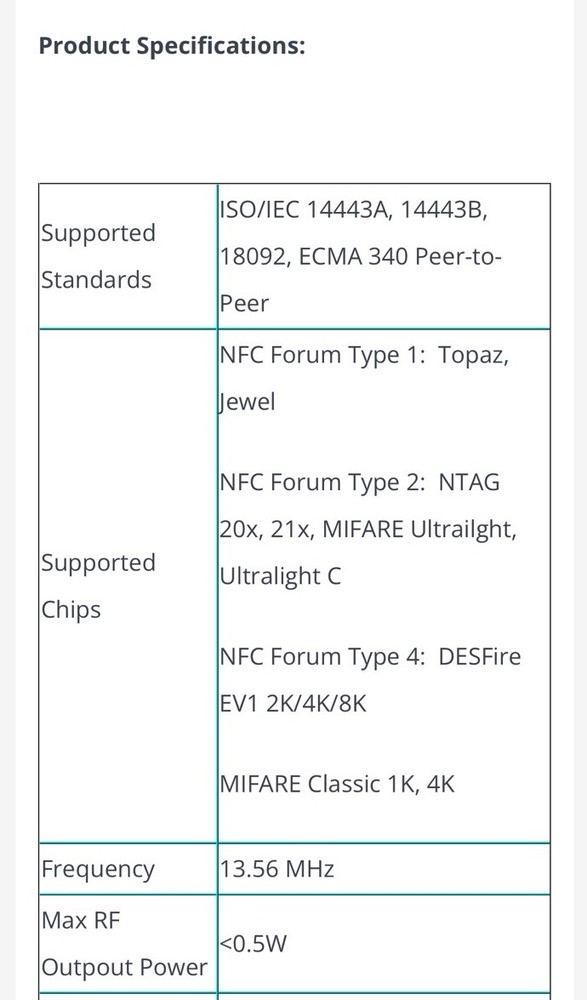 Tappy USB - All In One NFC Reader, Writer And Emulator TapTrack