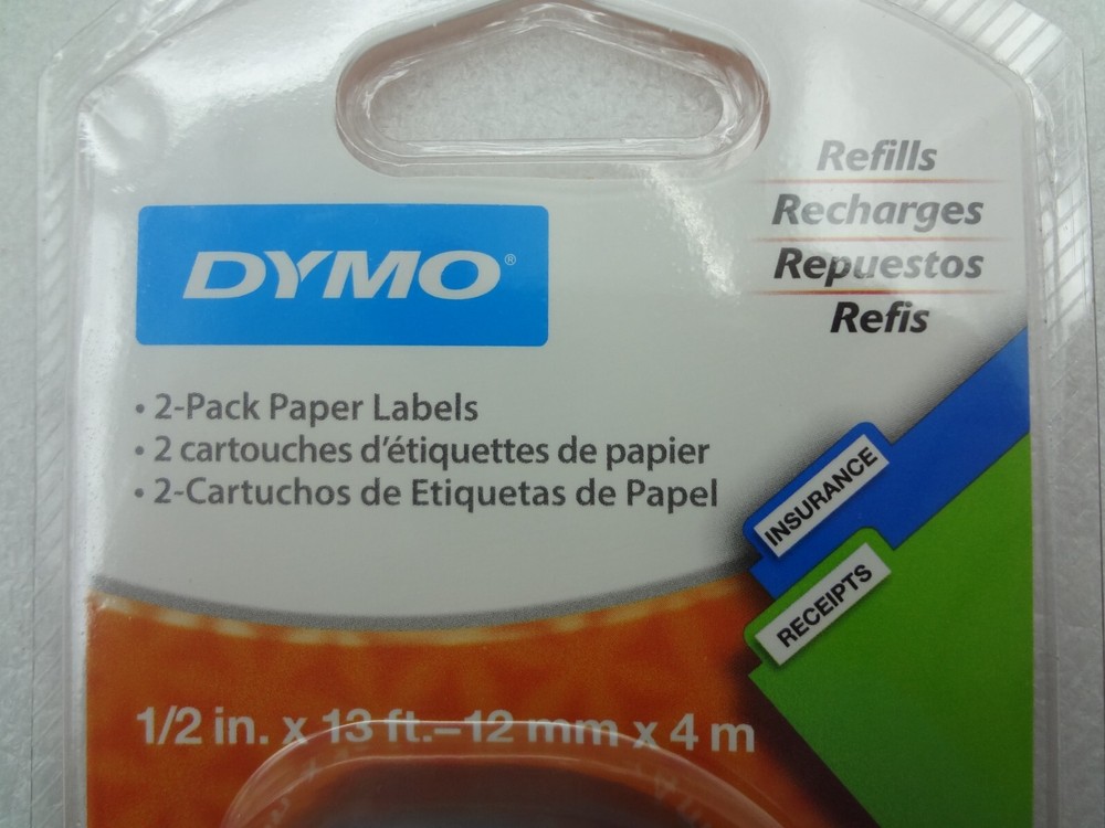 DYMO 2 Pack Paper Labels