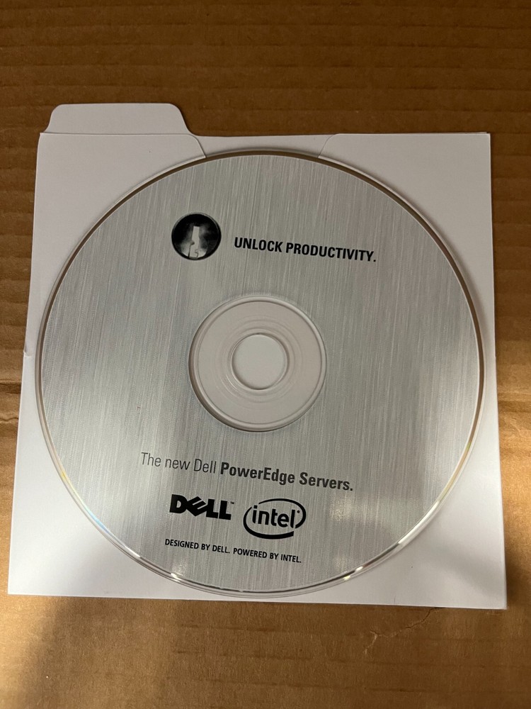 Dell PowerEdge Servers CD-ROM - Unlock Productivity