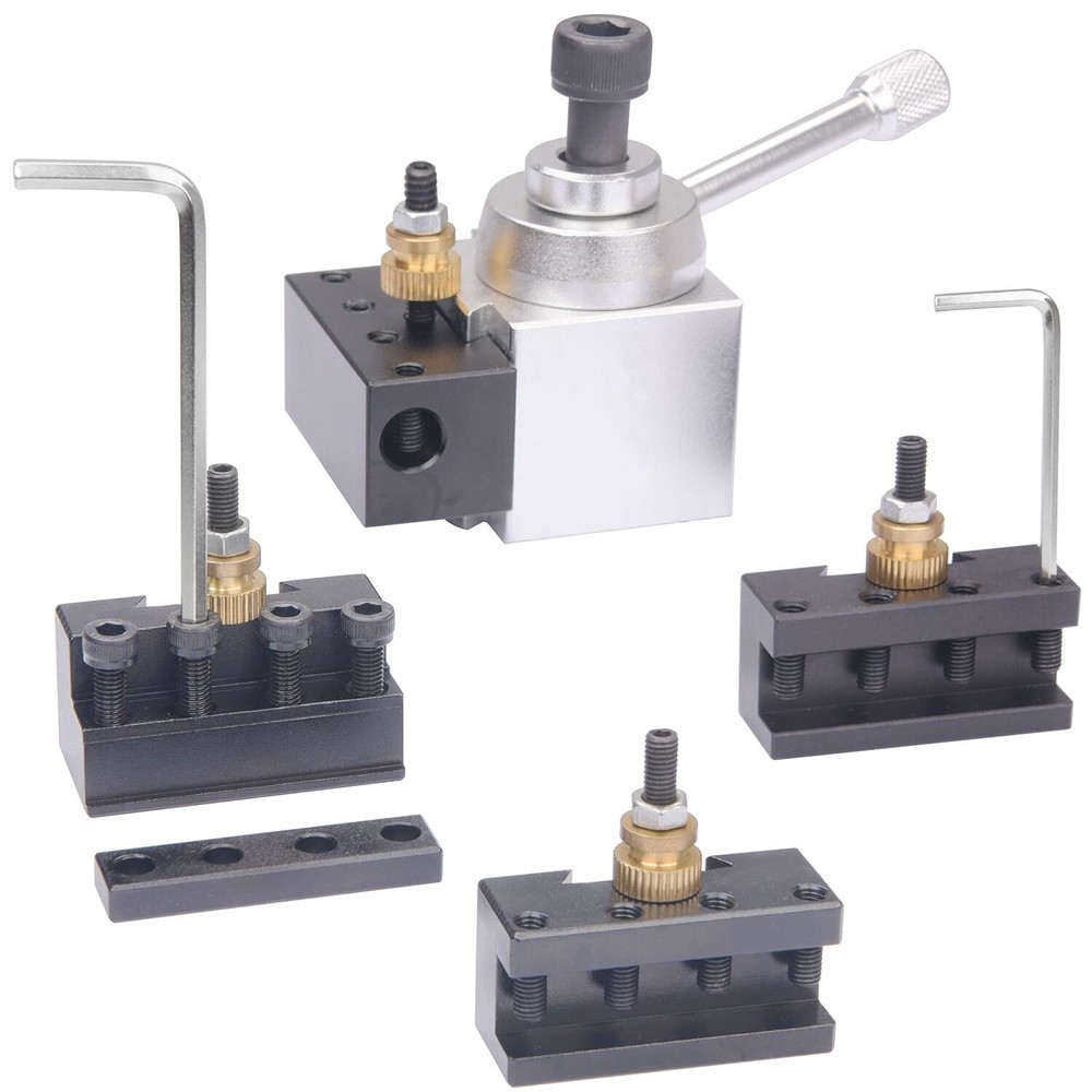 JWGJW 120034 Tooling Package Mini Lathe Quick Change Tool Post & Holders Multifi