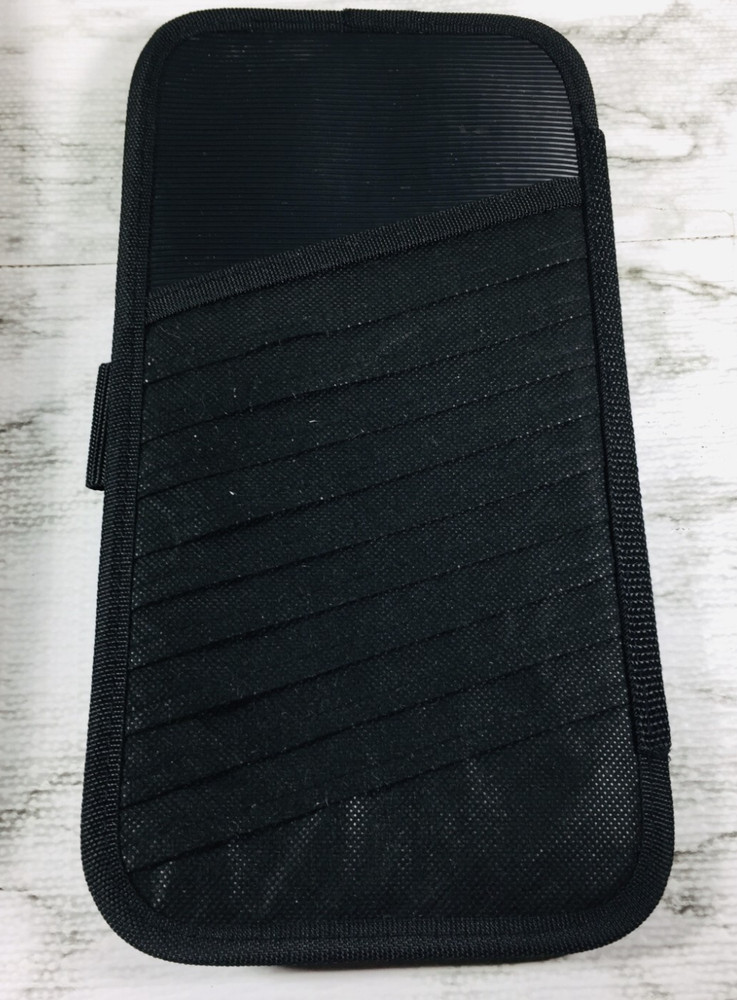 CD BOOK HOLDER w/ STRAP (48 DISCS) & FOLDABLE CD HOLDER VISOR (20 DISCS) BOTH!!