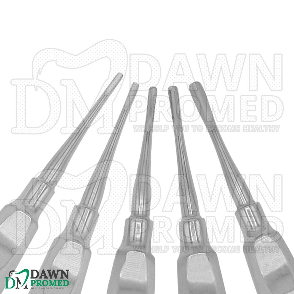 5 Pcs Dental Surgery Extracting Luxating Apical Root Tip Elevator German Grade