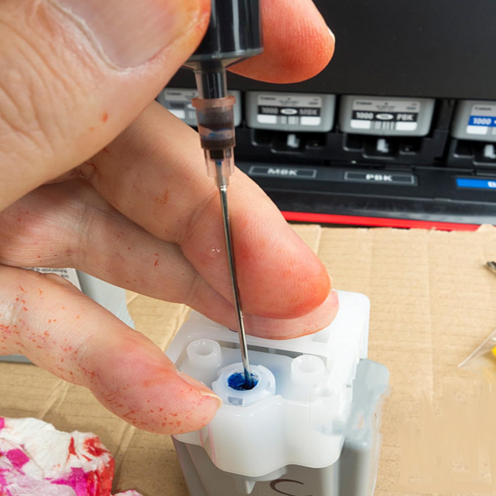 100Pack 27 Gauge 1/2 inch Needle Luer Lock Lab Dispensing 27G