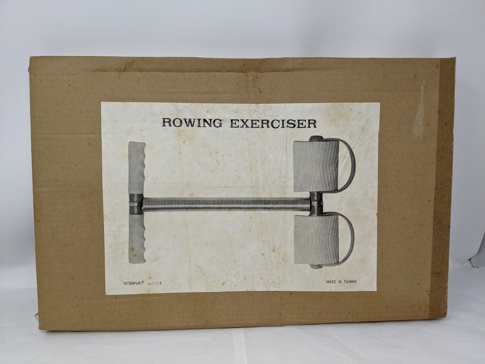 Rowing Exerciser Vintage Interpur