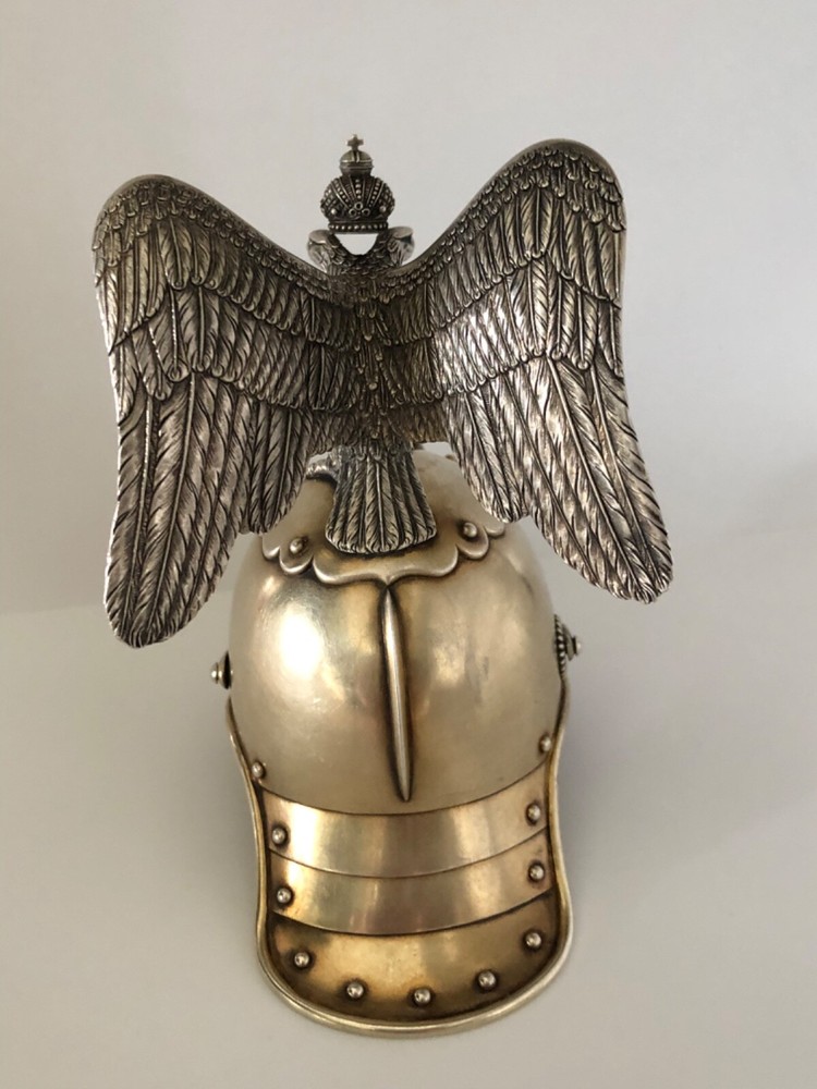 A Faberge Parcel-Gilt Silver Charka
