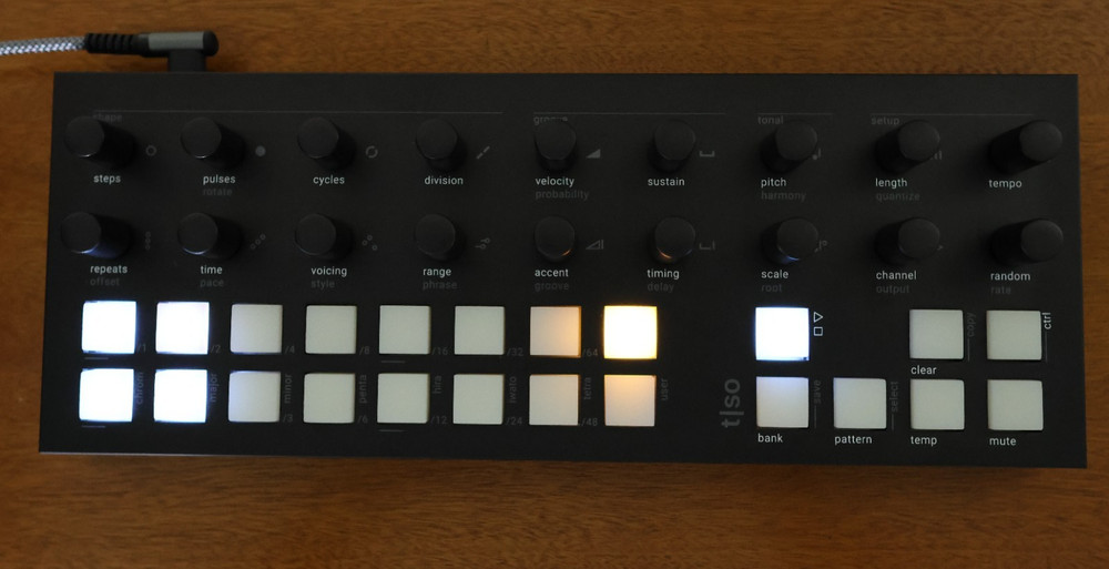 Torso Electronics T-1 Algorithmic MIDI Sequencer Controller