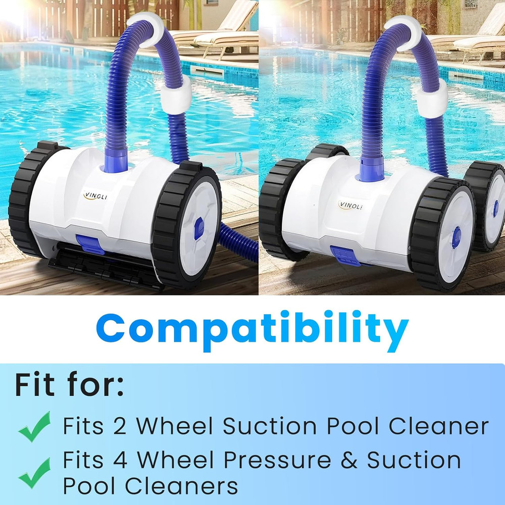 4 Pcs PVX280PK2 Pool Cleaner Hose Float Compatible with Hayward Universal Cleane