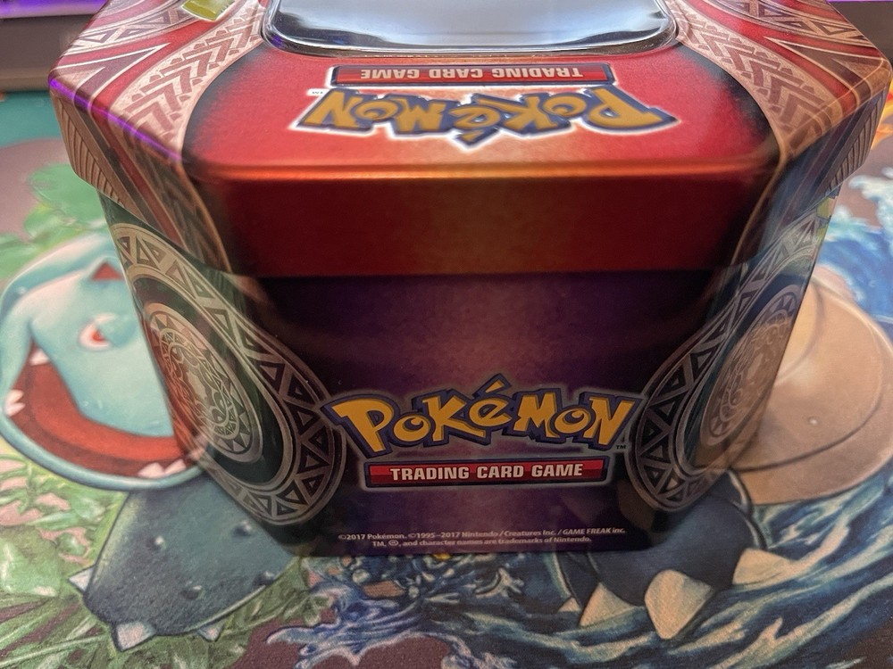 *Empty Tin* Pokemon TCG Ho-OH Empty 2017 Tin