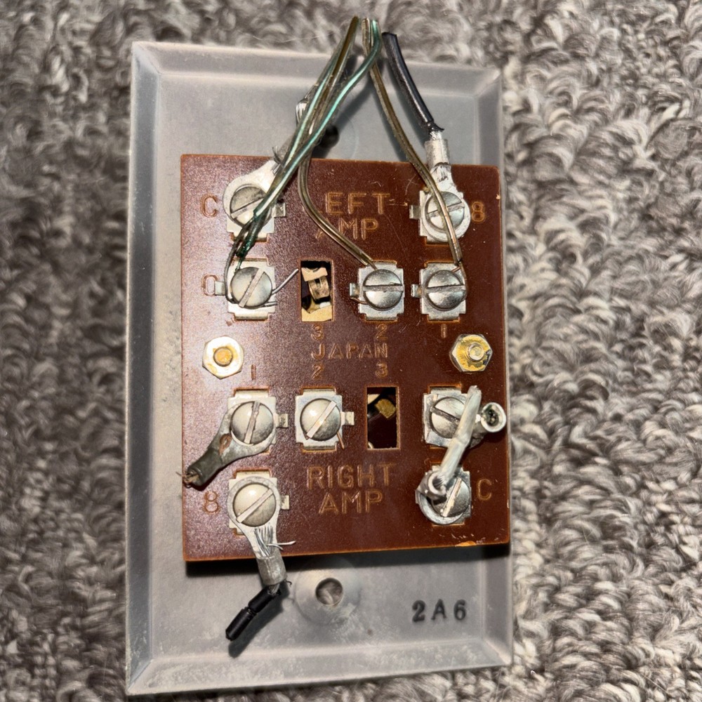 Speaker Selector Switch Wall-Mount Wall Plate