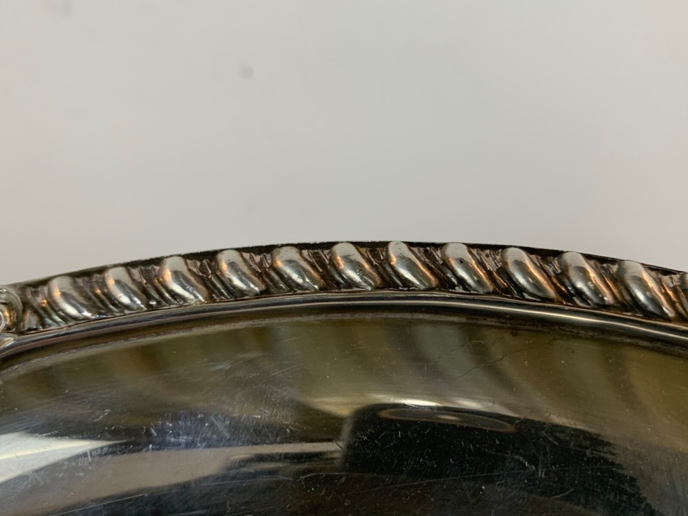 Vintage EPCA Bristol Silver Plate Oval Tray by Poole #20