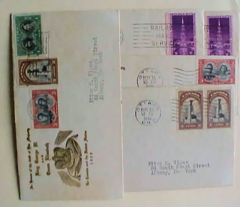 CANADA  & US VIST X 6 COVERS 5 DIFF