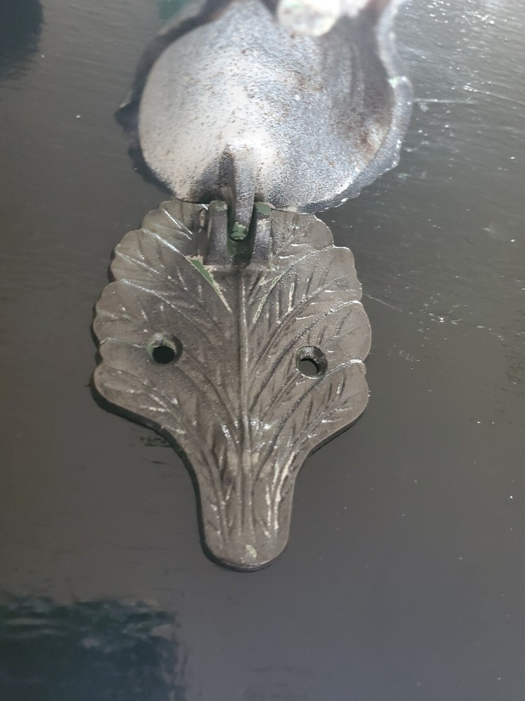 Vintage Cast Iron Pineapple Door Knocker EUC Very Nice