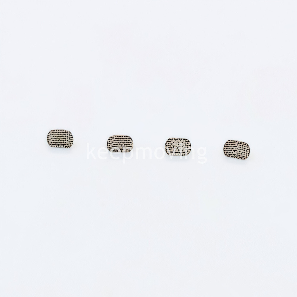 Dental Lingual Buttons Orthodontic Direct Bondable Eyelet Rectangular (10/pk)