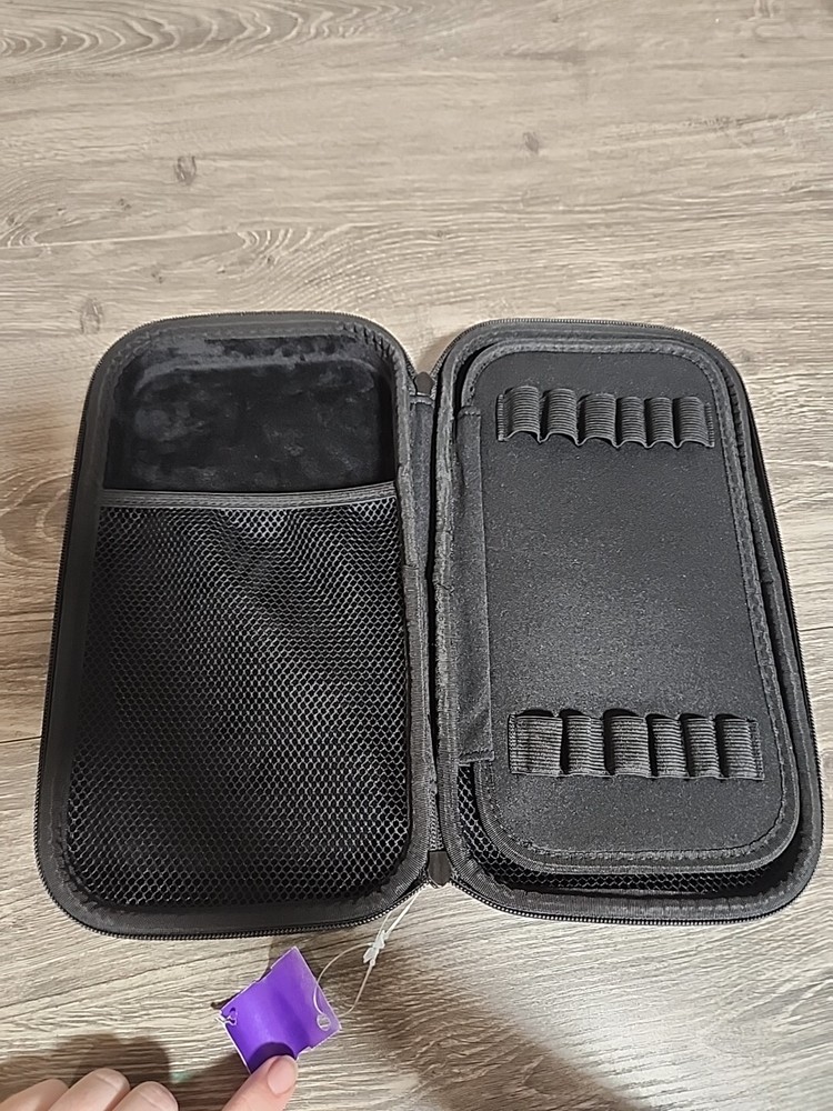 REKMED Portable Stethoscope Carrying Case Storage Box Shell Mesh Pockets A10