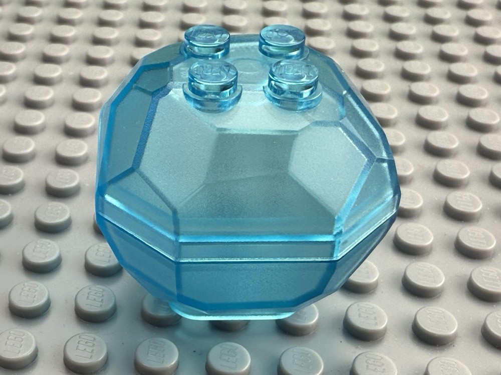 Lego Boulder Trans-Blue