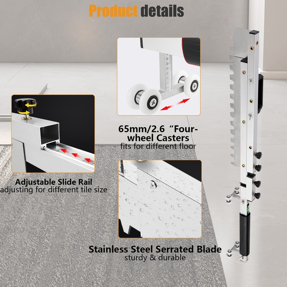 New Thicken Tile Flat Sand Tool Manual Floor Ash Leveling Paving Tool Foldable