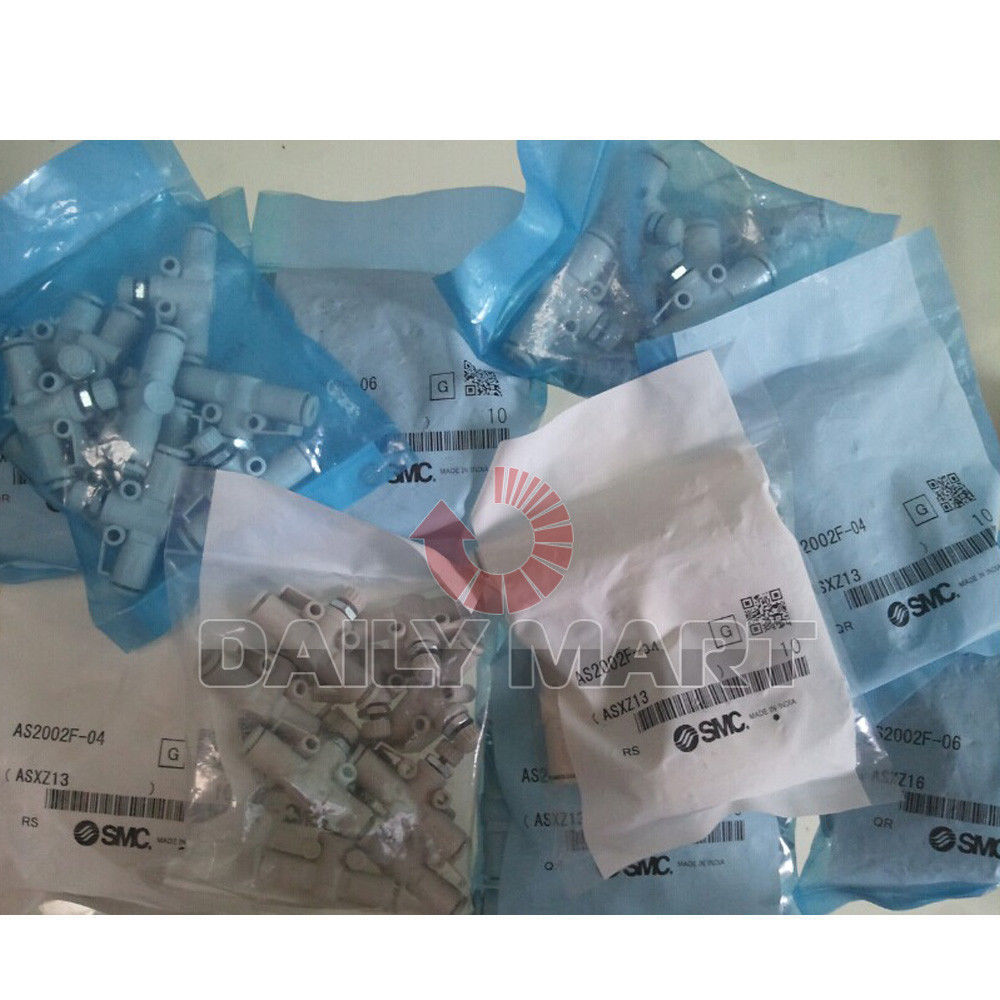 SMC NEW AS2002F-04 PLC Flow Control, Inline w/ Fitting