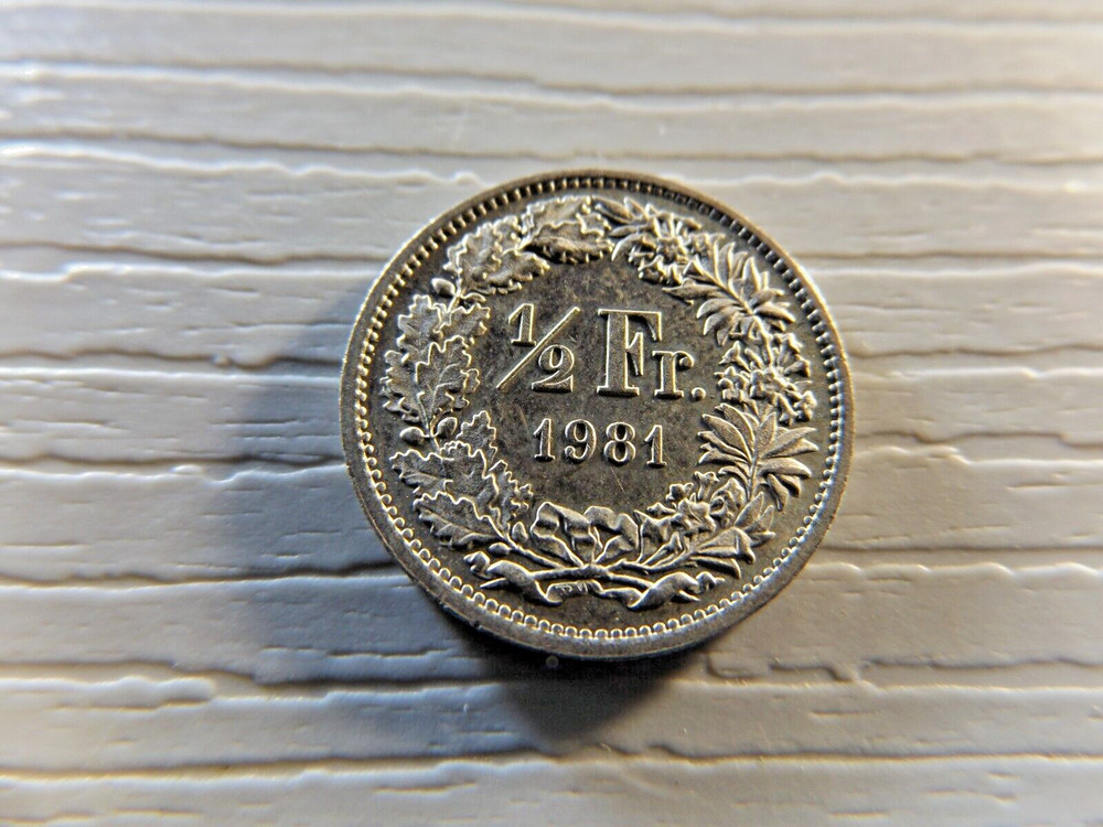 Switzerland 1981 HALF FRANC