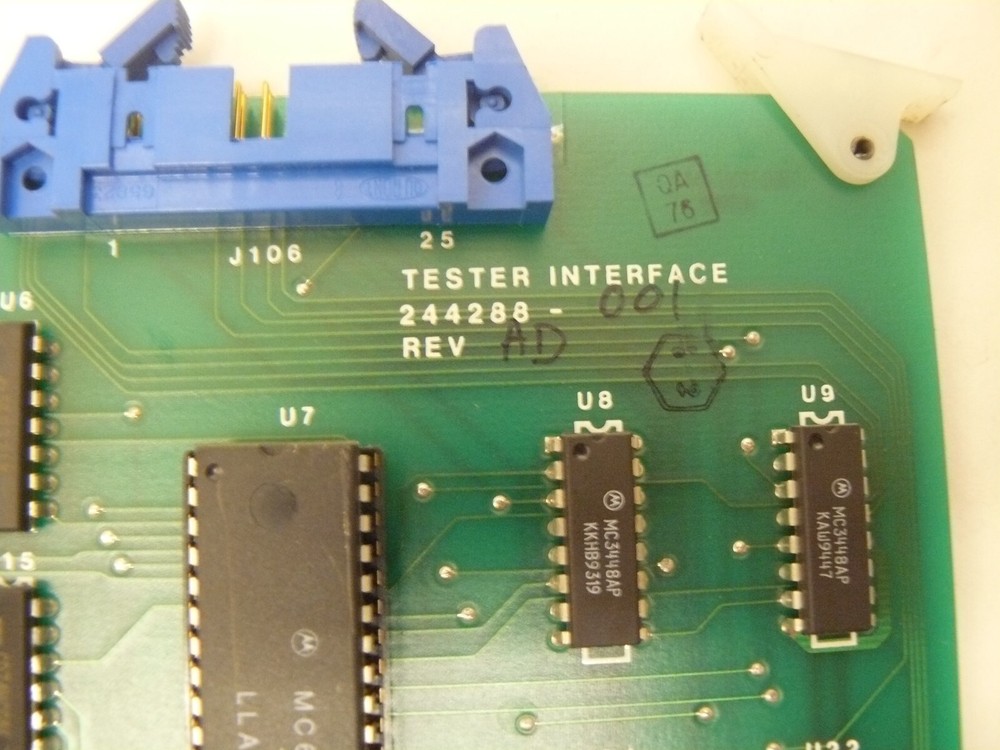 Electroglas 244288-001 rev AD tester interface
