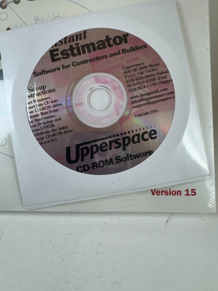 New Sealed IMSI Design CAD Version 15 DesignCAD PC Computer Software