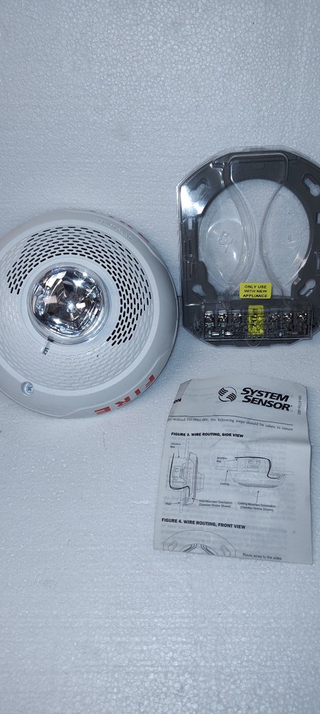 System Sensor 7122 Fire Alarm - White
