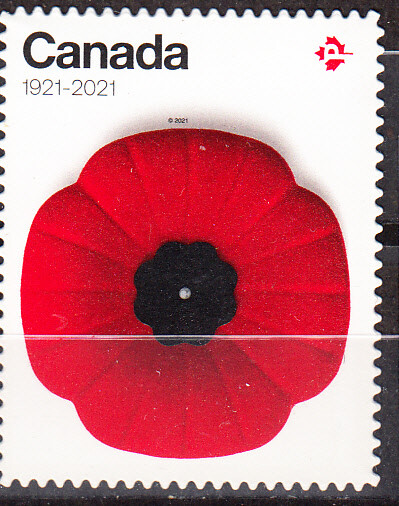 W CANADA 3307 REMEMBRANCE POPPY