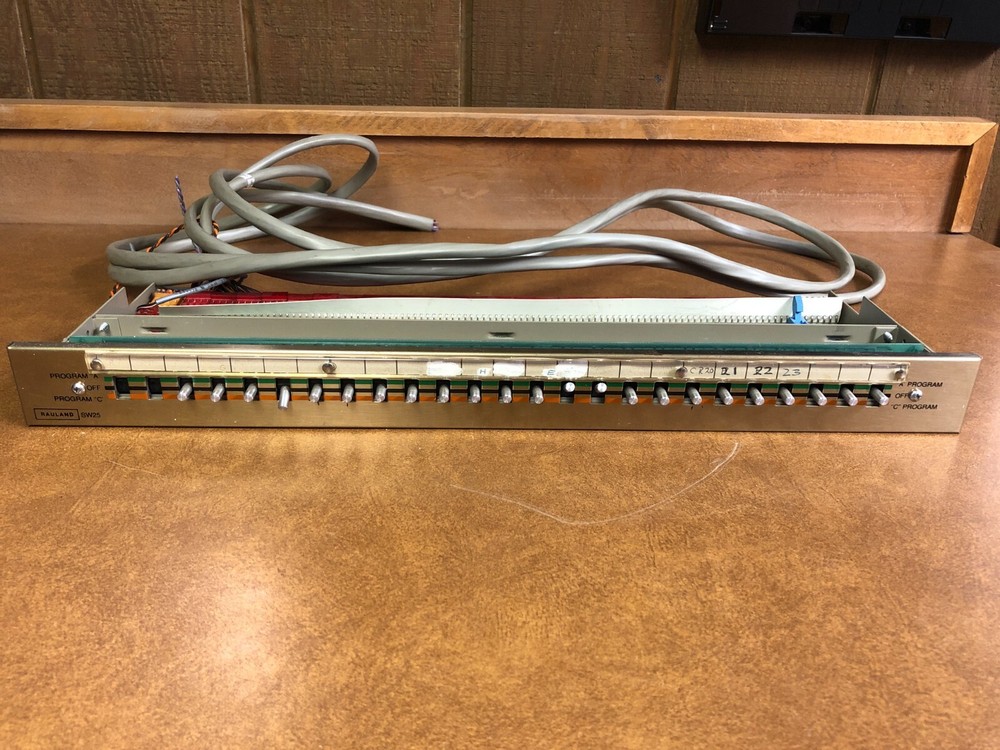 Rauland Borg SW25 Selector Panel for Telecenter Intercom System