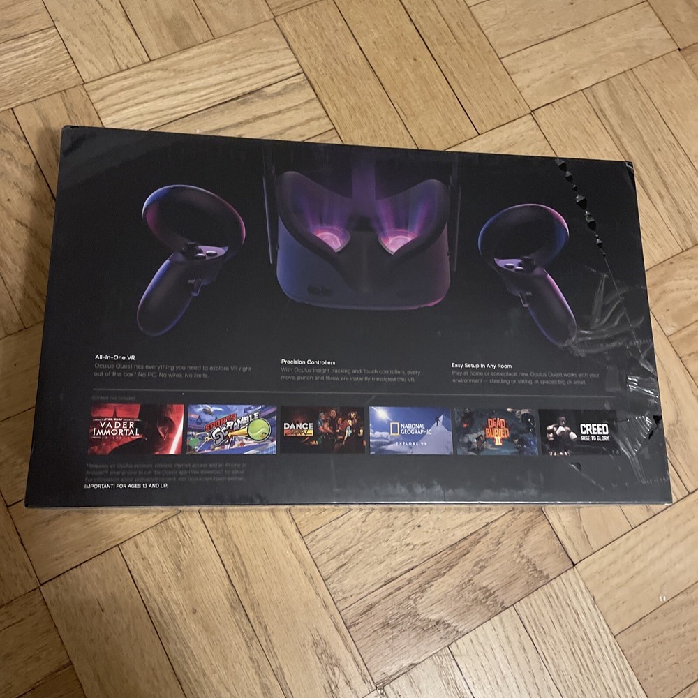 Meta Oculus Quest 128GB VR Headset - Black