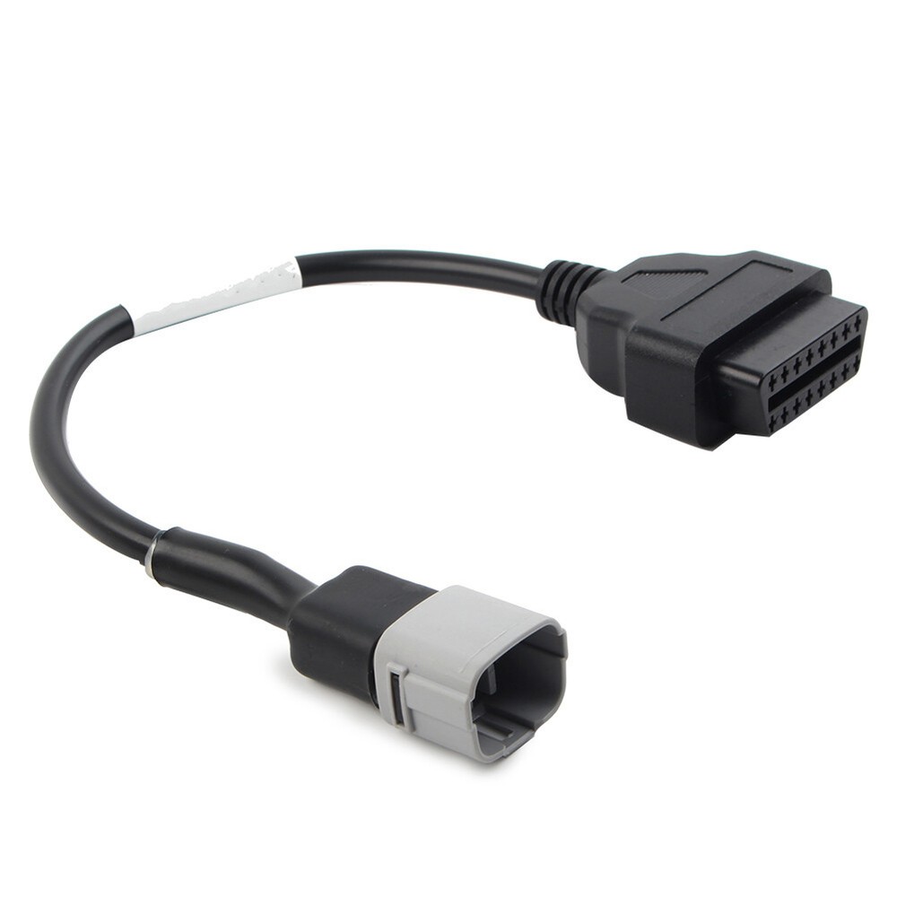 6Pin OBD2 Motor Diagnostic Adapter Code reader Cable Connector For Suzuki GSX-R