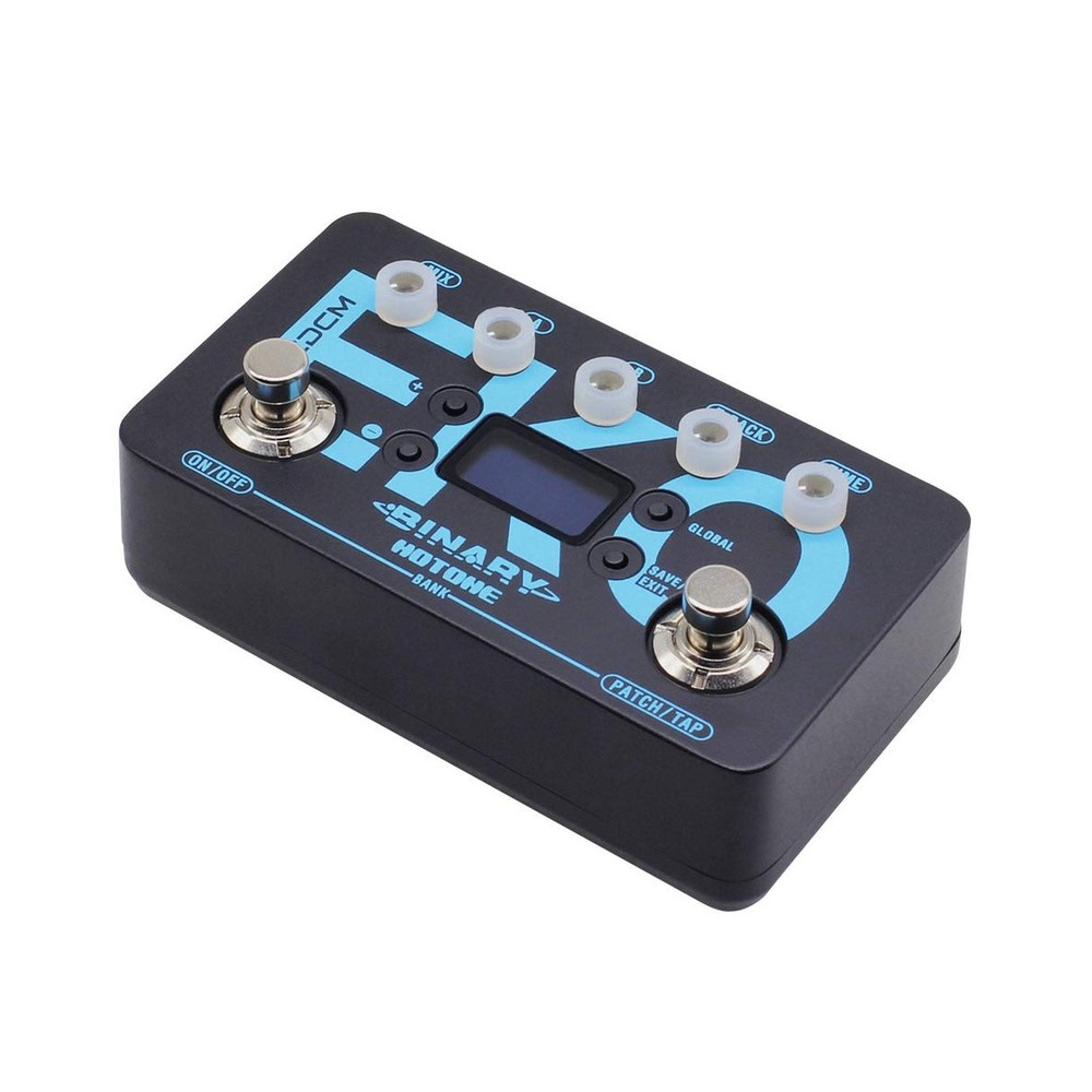 Hotone Binary Eko Multi-Mode Tap Tempo Digital Delay Echo Guitar Bass Effects...