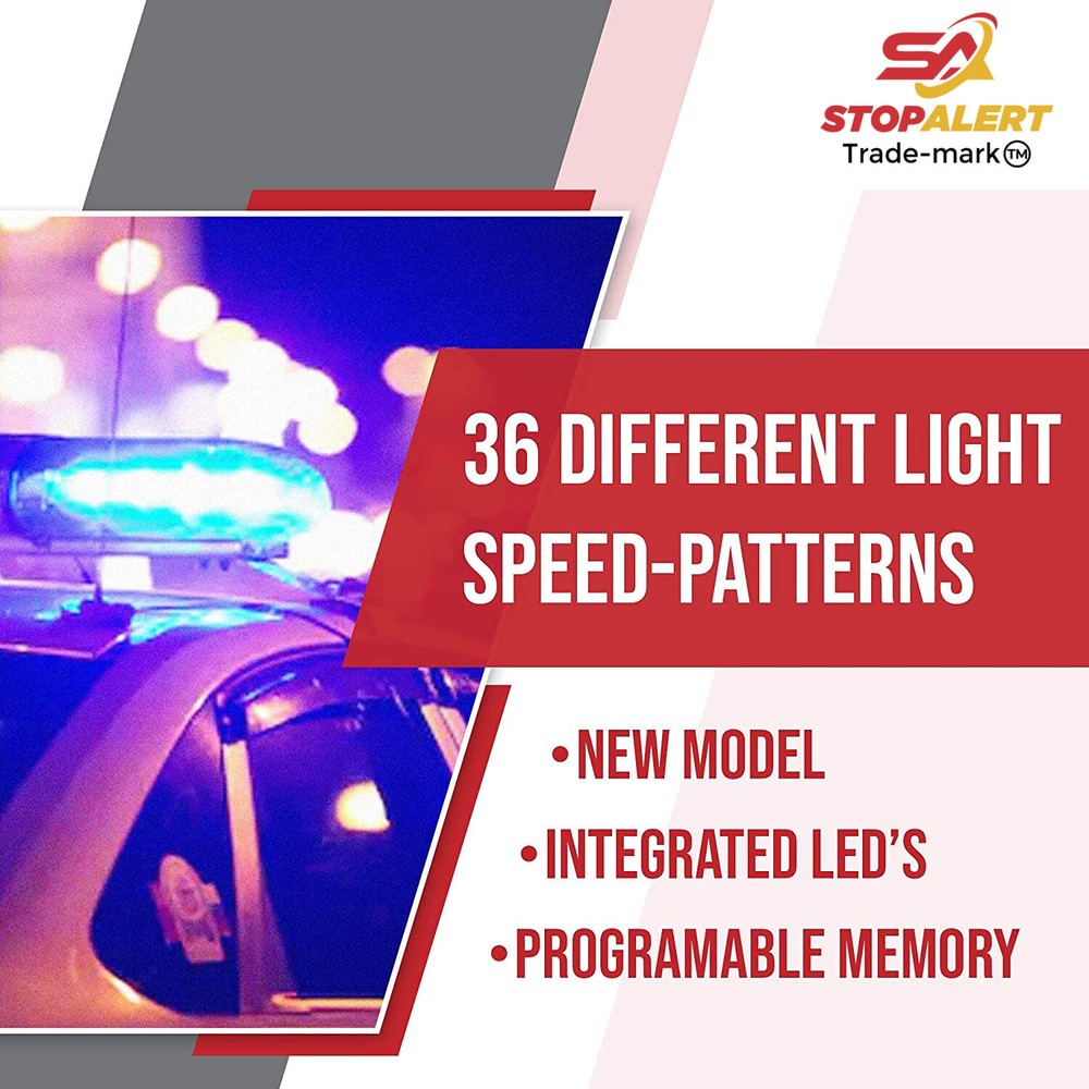 Wig Wag 36 Pattern Wave Wagger HEADLIGHTS Emergency Flashers LED Module 12-24v