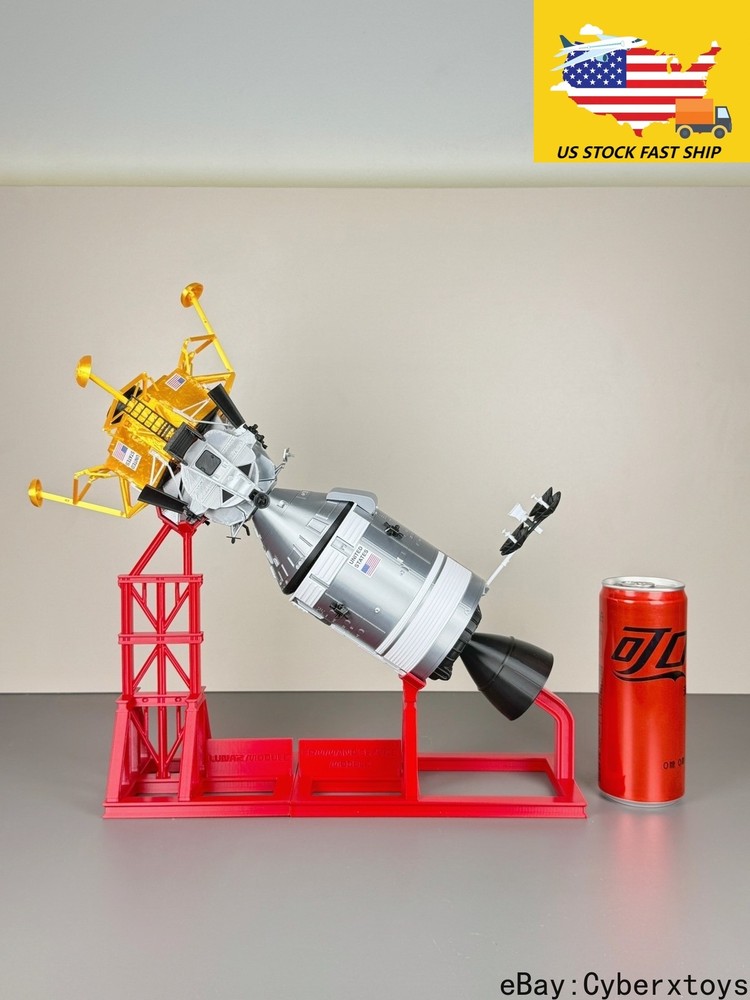 1/48 NASA Apollo Command Service Module CSM Lunar Module LM Model Finished Set