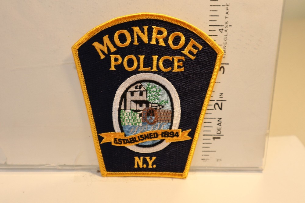police patch  MONROE POLICE NEW YORK