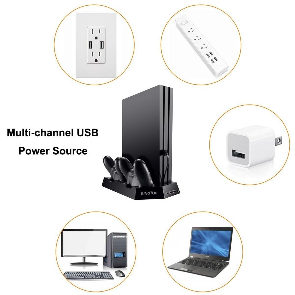 Universal PlayStation 4 PS4 Charging Dock / Cooling Stand