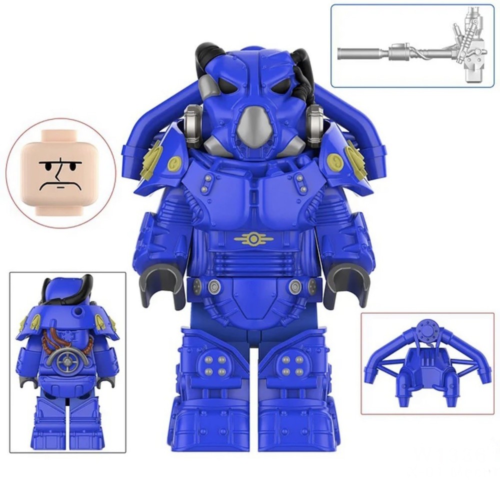 X-01 Power Armor Minifigures