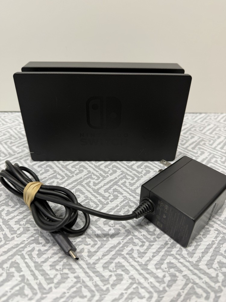 Official Nintendo Switch Dock & AC Adapter Set - Original OEM - Tested & Working