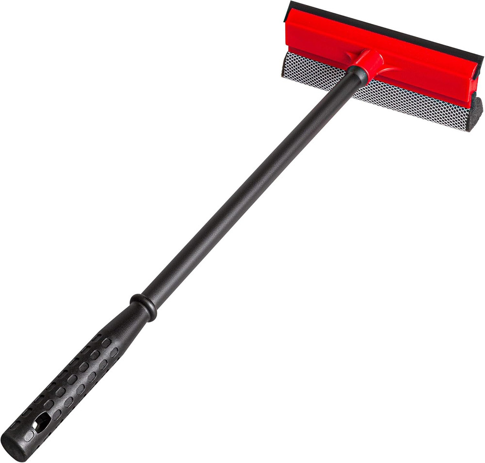 Window Squeegee for Car Windows, 2-In-1 Window Cleaner for Car Windshield