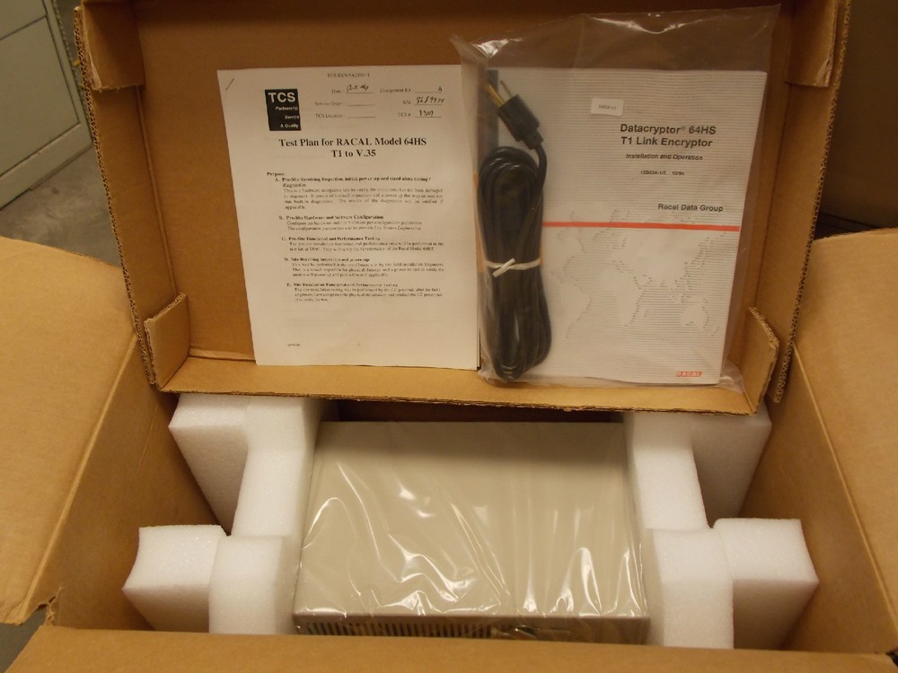 RACAL-DATACOM 10-03A2101 DATACRYPTOR MODULE 64HS ***NIB***