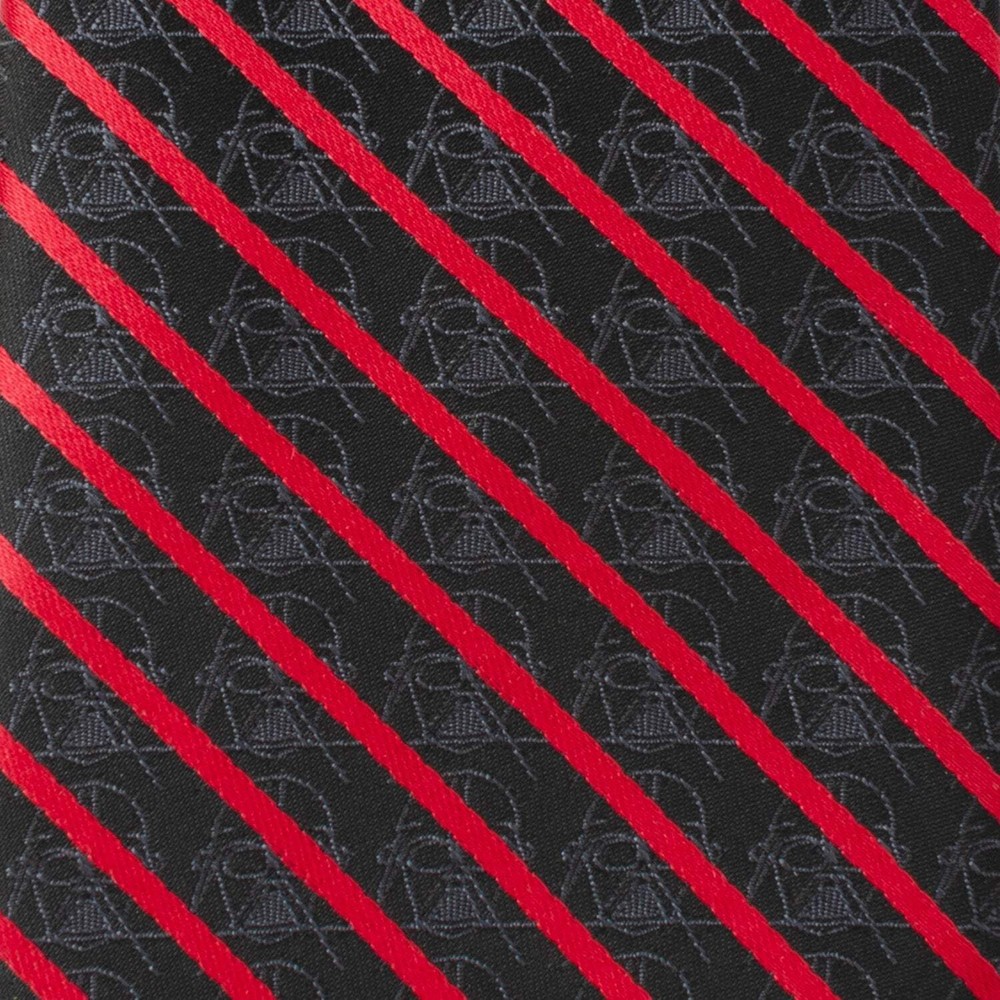 Star Wars Darth Vader Red and Black Striped Tie