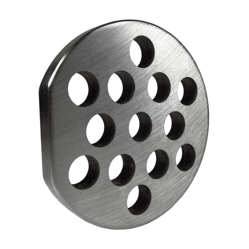 GRINDER PLATE #22 - 1/2 HOLE   W/ 1 FLAT EDGE