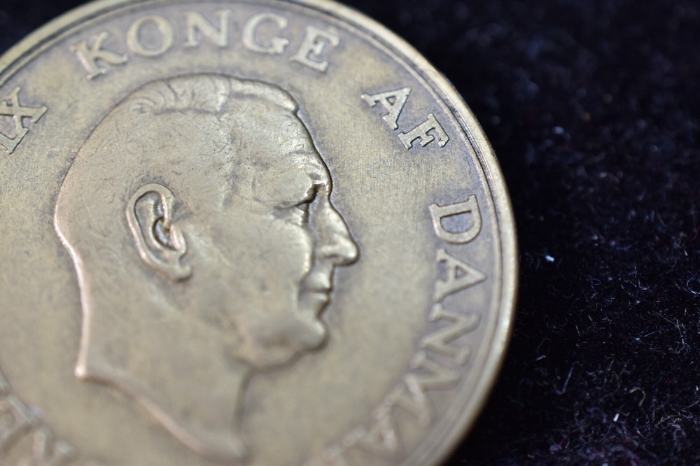 DENMARK 1952 2 KRONER
