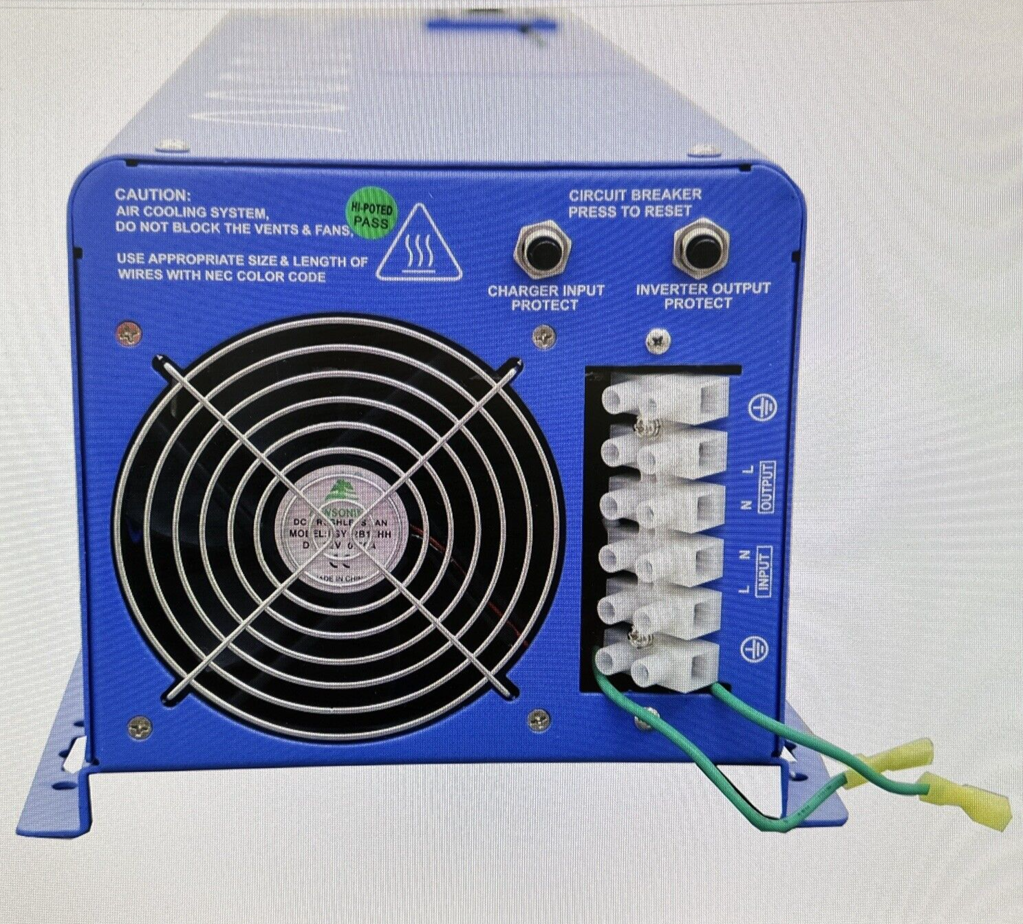 AIMS 6000 Watt Pure Sine Power Inverter Charger 48Vdc to 120Vac