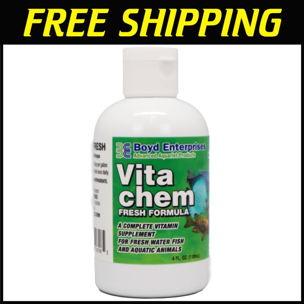Vitachem Freshwater Fish Supplement - 4oz