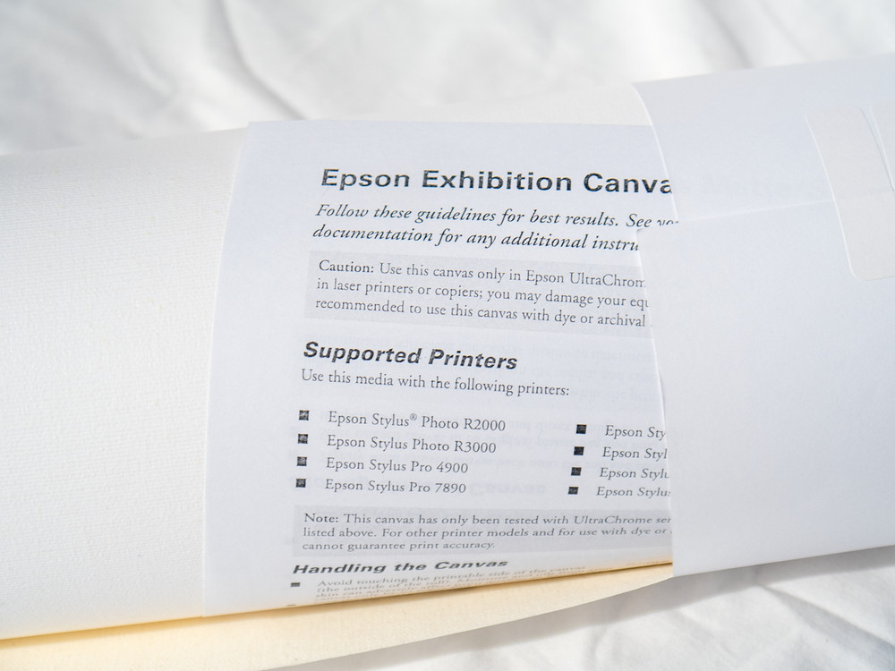 Epson Exhibition Canvas Matte, 24" x 40 ft. Roll