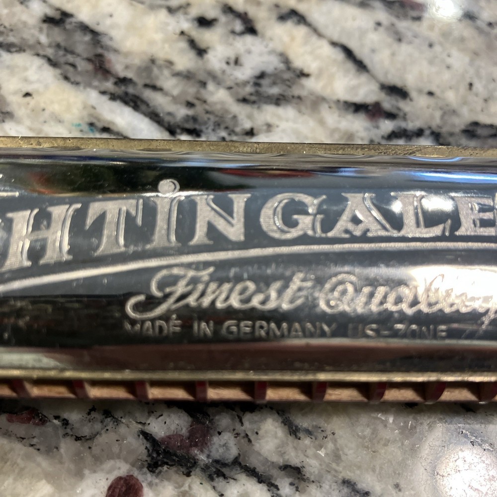 Vintage Nightingale Harmonica - Made in Germany